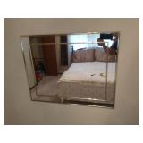 Frameless mirror 28x22