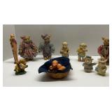 Lot of  10 Pig Figurines