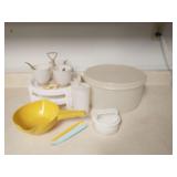 Group of vintage Tupperware