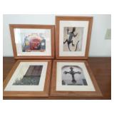 Lot of 4 framed southwest photos