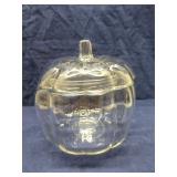 Anchor Hocking Clear Glass Pumpkin Jar