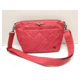 Lug Flare purse, red