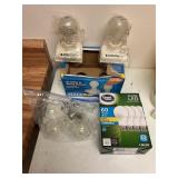 Group of Various Light Bulbs