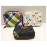 Lot of 3 Lug wallets
