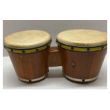 VTG 1960's Wooden Bongo Drums