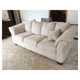 Ashley Darcy sofa, Stone colored upholstery