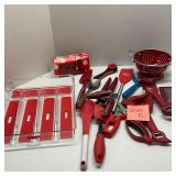 Group of Kitchen Utensils & Tray