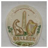 1979 Belleek Collector's Society Trademark  Plaque