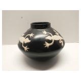 Vintage Salamander Clay Pot/Vase