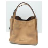 American Leather Co. brown leather purse