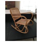 Child's bent wood rocker