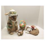 Group of animal decorations
