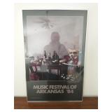 Music Festival of Arkansas '84 framed print