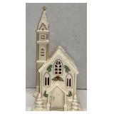 Lenox Holiday Village  - Lit Church w/Box