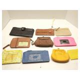 Group of women's wallets