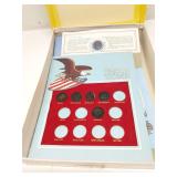 Lot of Colonial era buttons & state seal replicas