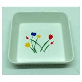 Vintage Tulip Baking Dish Made in Interpur, Japan