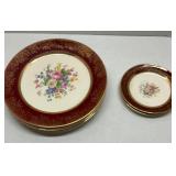 Century by Salem- Aristocrat Maroon Dinnerware
