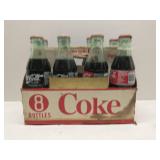 8-Pack Coca-Cola bottles, all football related