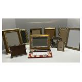 Lot of 12 Picture Frames of Various Sizes