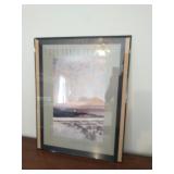 Framed poster, Santa Fe Opera 1992
