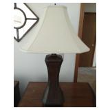 StyleCraft Archer Faux Wood & Nailhead Table Lamp