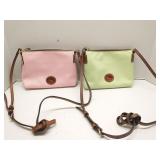 Lot of 2 Dooney & Bourke Nylon Crossbody Pouchette