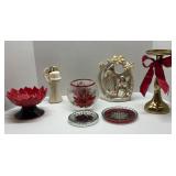 Lot of 7 Christmas Decor