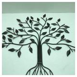 Metal Tree Decoration & Gold Tone Jewelry Hangers