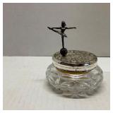 VTG Reuge Musical Ballerina Trinket Jar