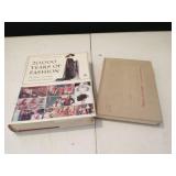 Lot of 2 books on fashion and costumes