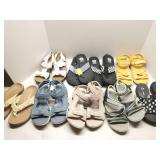Group of women's sandals