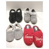 Group of women's slippers