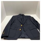 Boys Navy Wool Dress Suit Coat