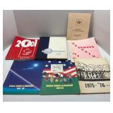 Lot of 6 Yearbooks
