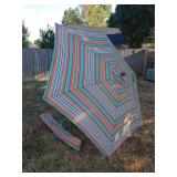Floding multi-color umbrella