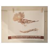 Signed Susan Morrison Wildlife Collection poster