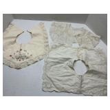 Lot of 3 Vtg Detachable Lace & Embroidered Collars