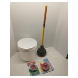 Toilet parts & plunger
