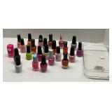Lot of 24 Bottles of Nail Polish