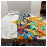 Group of Swimsuits &  White Cover-Up