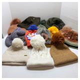 Lot of Hats, Mostly Beanies