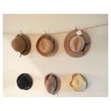 Group of women's hats