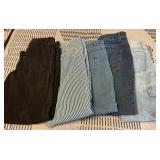 Lot of 5 Pair Women's Jeans Mixed Brands