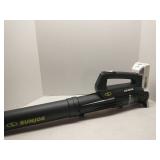 Sunjoe cordless blower w/ battery - works