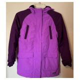 Lands' End Waterproof Squall Jacket Size Kid's L