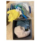 Group of Dusting & Cleaning Supplies, Rags, Pads