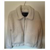 Bagatelle NYC Cream-colored Sherpa Fleece Jacket