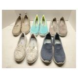 Group of women's shoes, size 5