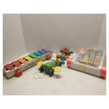 Lot of 2 vintage Fisher-Price toys